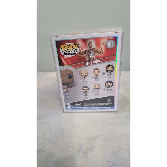 WWE Funko Pop! Plus Jade Cargill #181 Metallic Vinyl Figure Mint In Protector - Picture 3 of 5